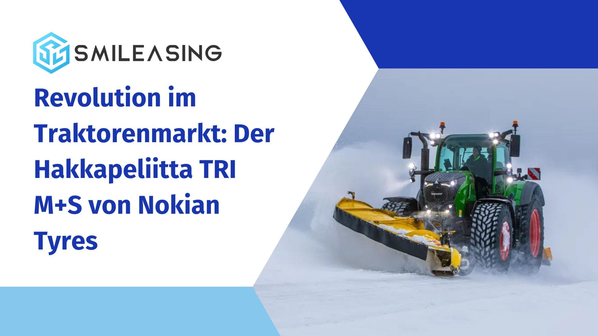 Revolution im Traktorenmarkt - Der Hakkapeliitta TRI M+S von Nokian Tyres